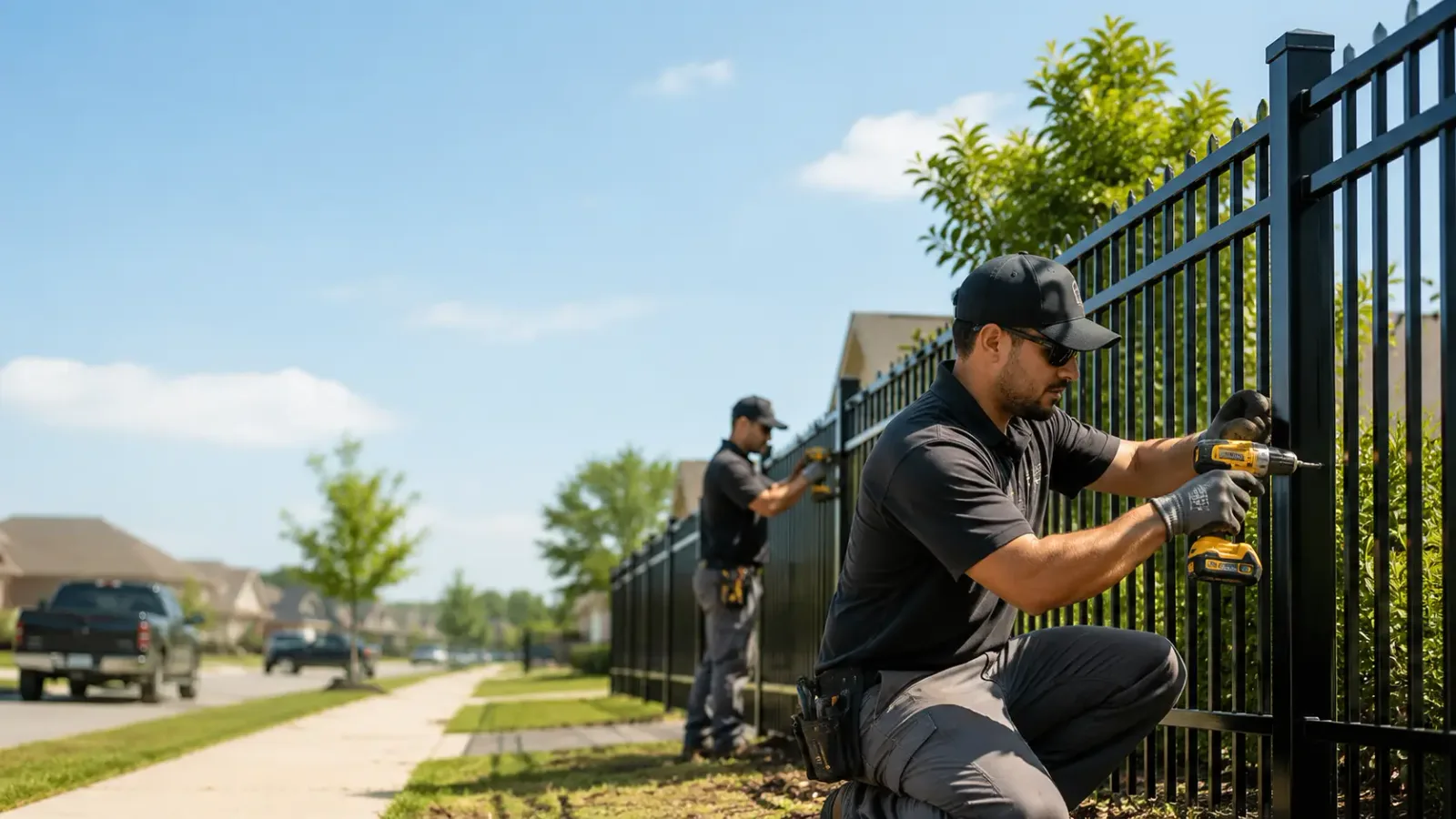 Metal Fence Installation in Centerville, WA